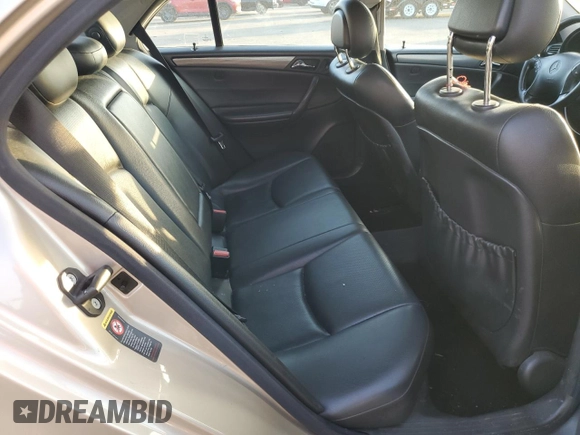 2003 Mercedes-Benz C 230 Kompressor with VIN WDBRF40JX3F395861, listed as a Copart auction lot 81585234 with 83,544 mi miles and Salvage Title. Bid and sale history available at DreamBid. Image 10.
