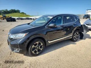 2018 Honda CR-V Touring with VIN 7FARW2H98JE002610, listed as a Copart auction lot 61672005 with 105,906 mi miles and Clean title. Bid and sale history available at DreamBid. Image 1.
