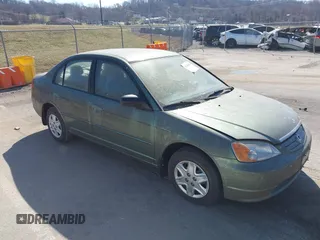 2003 Honda Civic LX with VIN 1HGES16593L019661, listed as a IAAI auction lot 41760926 with 40,230 mi miles and . Bid and sale history available at carsss.com. Image 1.
