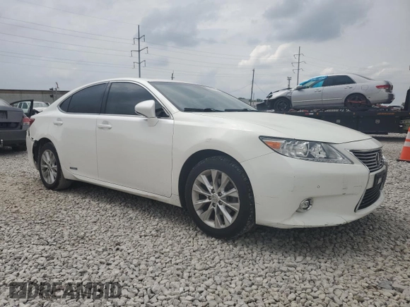 2014 Lexus ES 300h with VIN JTHBW1GG7E2049643, listed as a Copart auction lot 60874975 with 137,188 mi miles and Salvage title. Bid and sale history available at DreamBid. Image 4.