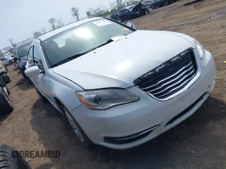 2011 Chrysler 200 Touring with VIN 1C3BC1FB4BN614249, listed as a IAAI auction lot 42041630 with 197,101 mi miles. Bid and sale history available at carsss.com. Image 1.