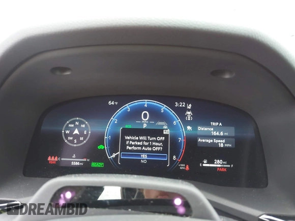 2025 Toyota Camry LE with VIN 4T1DAACK6SU052760, listed as a IAAI auction lot 41923980 with 5,586 mi miles and . Bid and sale history available at DreamBid. Image 7.