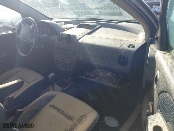 2007 Chevrolet Aveo LS with VIN KL1TD666X7B728902, listed as a IAAI auction lot 40950124 with 1 mi miles. Bid and sale history available at carsss.com. Image 5.