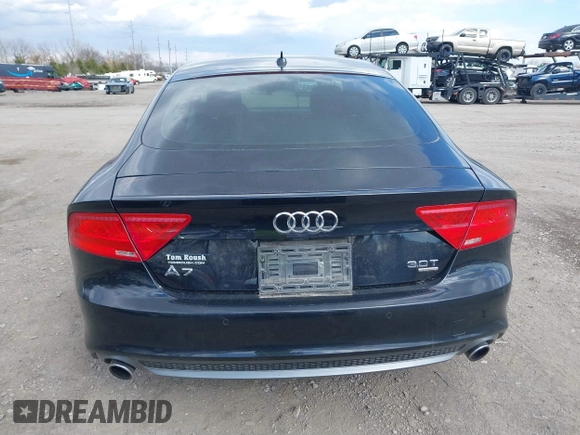 2012 Audi A7 Prestige with VIN WAU2GAFCXCN140900, listed as a IAAI auction lot 41899216 with 112,357 mi miles and . Bid and sale history available at DreamBid. Image 16.