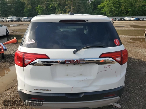 2019 GMC Acadia SLE z VIN 1GKKNKLA1KZ237030, wystawiony jako Copart lot #53903155 z przebiegiem 44 542 mil mil oraz Szkoda całkowita • Salvage title. Historia ofert i sprzedaży dostępna na DreamBid. Obrazek 6.