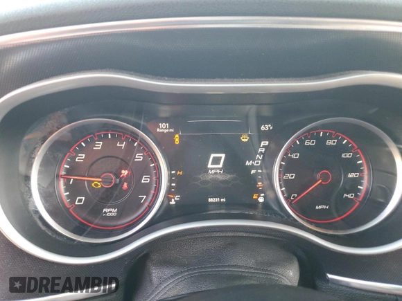 2015 Dodge Charger SXT with VIN 2C3CDXHG4FH875134, listed as a Copart auction lot 47399045 with 88,231 mi miles and Salvage Title. Bid and sale history available at DreamBid. Image 9.