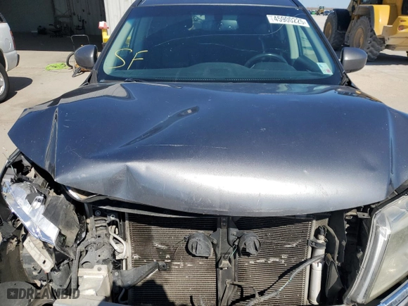 2016 Nissan Pathfinder SL with VIN 5N1AR2MN5GC651544, listed as a Copart auction lot 45900225 with 221,619 mi miles and Salvage Title. Bid and sale history available at carsss.com. Image 12.