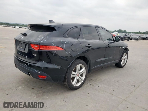 2017 Jaguar F-Pace 35t R-Sport with VIN SADCL2BV5HA046944, listed as a Copart auction lot 54248855 with 72,393 mi miles and Salvage title. Bid and sale history available at DreamBid. Image 3.
