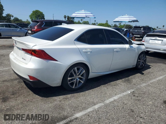 2020 Lexus IS 300 with VIN JTHDA1D26L5106796, listed as a Copart auction lot 61302775 with 63,600 mi miles and Salvage title. Bid and sale history available at DreamBid. Image 3.