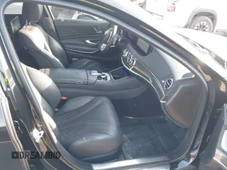 2018 Mercedes-Benz S 63 AMG with VIN WDDUG8JB0JA343131, listed as a IAAI auction lot 41863404 with 29,778 mi miles and . Bid and sale history available at DreamBid. Image 5.