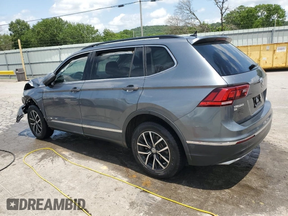 2021 Volkswagen Tiguan SE with VIN 3VV3B7AX5MM158656, listed as a Copart auction lot 61593815 with 68,774 mi miles and Salvage title. Bid and sale history available at DreamBid. Image 2.