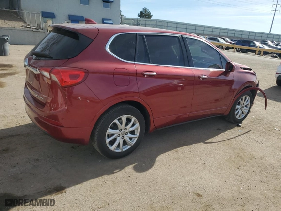 2020 Buick Envision Preferred with VIN LRBFXBSAXLD085156, listed as a Copart auction lot 85452504 with 54,613 mi miles and Salvage Title. Bid and sale history available at carsss.com. Image 3.