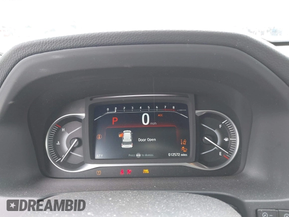 2023 Honda Passport EX-L with VIN 5FNYF8H53PB034963, listed as a IAAI auction lot 41686154 with 12,572 mi miles and . Bid and sale history available at carsss.com. Image 7.