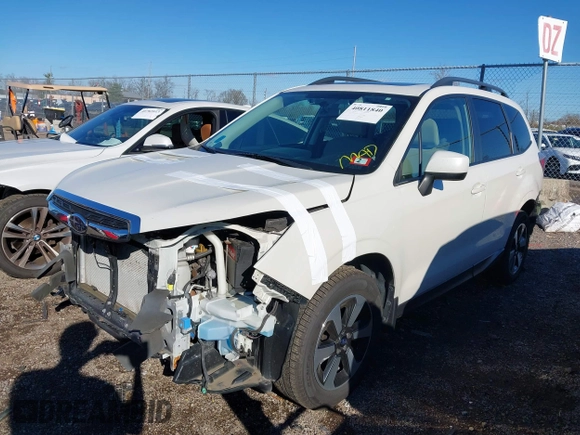 2018 Subaru Forester Premium with VIN JF2SJAGC7JH494972, listed as a IAAI auction lot 40811840 with 65,239 mi miles and . Bid and sale history available at DreamBid. Image 18.