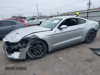 2019 Ford Mustang EcoBoost with VIN 1FA6P8TH1K5162110, listed as a IAAI auction lot 41626756 with 77,317 mi miles and . Bid and sale history available at carsss.com. Image 2.