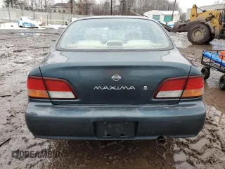 1998 Nissan Maxima GXE with VIN JN1CA21D1WT607137, listed as a Copart auction lot 43629285 with 159,196 mi miles and Salvage title. Bid and sale history available at DreamBid. Image 6.