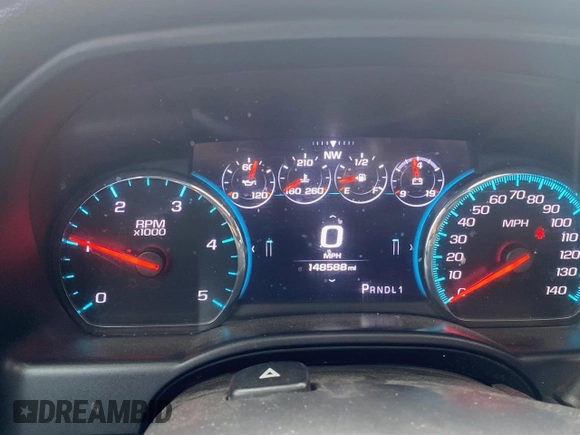 2019 GMC Sierra 2500HD Denali with VIN 1GT12SEY3KF126085, listed as a Copart auction lot 53366345 with 148,588 mi miles and Clean Title. Bid and sale history available at carsss.com. Image 8.