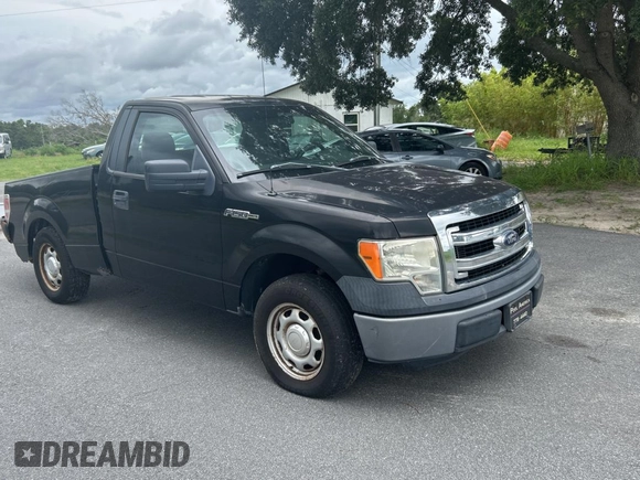 2013 Ford F-150 XL with VIN 1FTMF1CM7DFE09796, listed as a Copart auction lot 59937875 with 67,872 mi miles and Clean title. Bid and sale history available at DreamBid. Image 1.