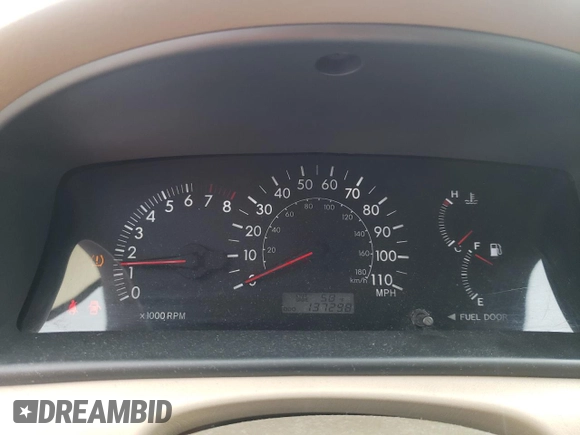 2008 Toyota Corolla CE with VIN 1NXBR32EX8Z951167, listed as a Copart auction lot 44409855 with 137,298 mi miles and Salvage Title. Bid and sale history available at DreamBid. Image 9.
