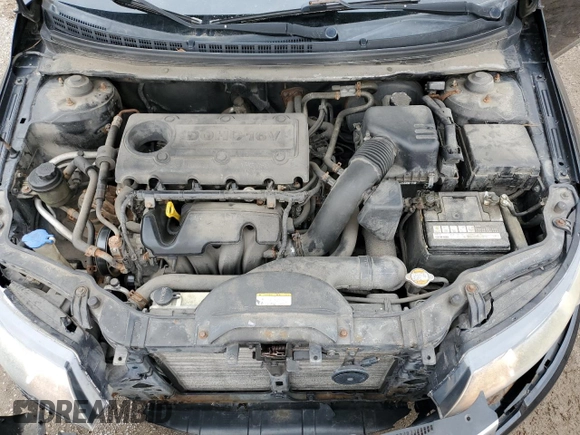 2011 Kia Forte LX with VIN KNAFT4A26B5419479, listed as a Copart auction lot 51602215 with 180,622 mi miles and Clean Title. Bid and sale history available at carsss.com. Image 11.