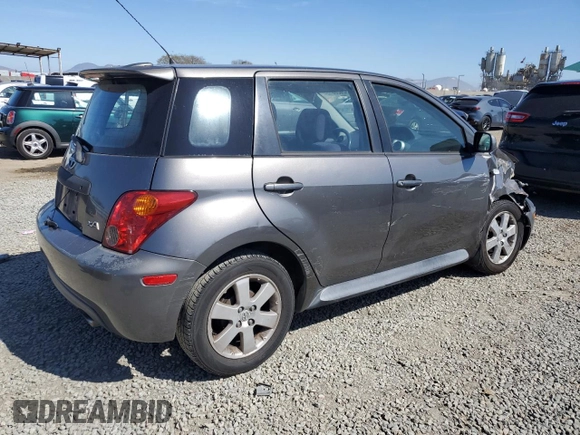 2004 Scion xA with VIN JTKKT624140043635, listed as a Copart auction lot 52808815 with 197,115 mi miles and Salvage Title. Bid and sale history available at DreamBid. Image 3.
