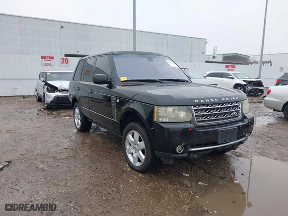 2010 Land Rover Range Rover SC with VIN SALMF1E47AA317554, listed as a IAAI auction lot 41446913 with 125,070 mi miles. Bid and sale history available at carsss.com. Image 1.