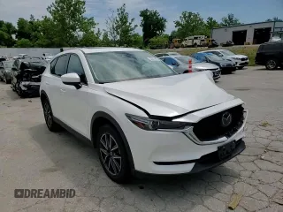 2018 Mazda CX-5 Grand Touring with VIN JM3KFBDM7J0302037, listed as a Copart auction lot 63021845 with Not provided miles and Salvage title. Bid and sale history available at DreamBid. Image 14.