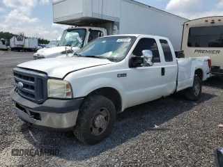 2006 Ford F-250 XL with VIN 1FTSX20576EC87733, listed as a Copart auction lot 62748595 with 285,236 mi miles and Salvage title. Bid and sale history available at DreamBid. Image 1.