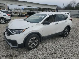 2021 Honda CR-V LX with VIN 5J6RW1H22ML007810, listed as a Copart auction lot 47586945 with 43,573 mi miles and Salvage Title. Bid and sale history available at carsss.com. Image 1.