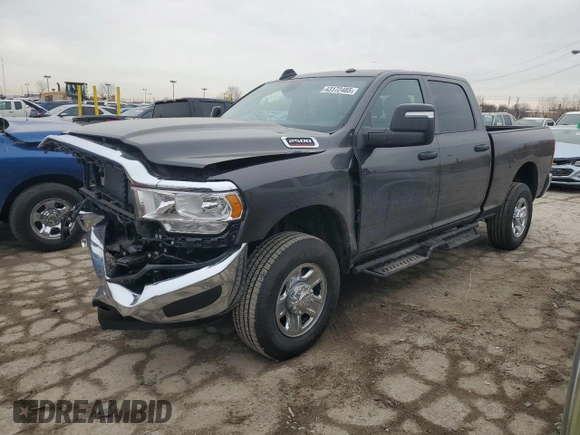 2024 Ram 2500 Tradesman with VIN 3C6UR5CJ4RG367640, listed as a Copart auction lot 43172485 with 2,441 mi miles and Salvage title. Bid and sale history available at DreamBid. Image 1.