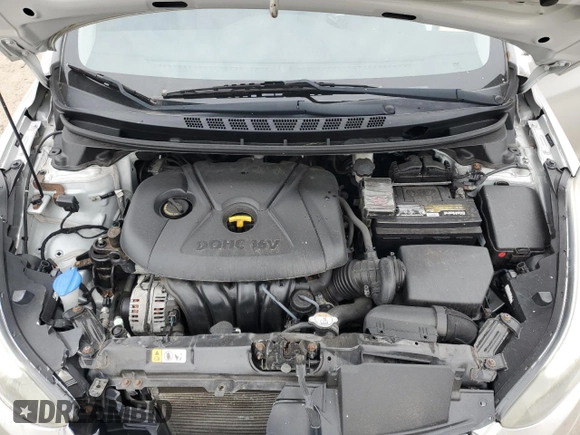 2016 Hyundai Elantra SE z VIN 5NPDH4AE2GH681321, wystawiony jako Copart lot #41835165 z przebiegiem 90 930 mil mil oraz Szkoda całkowita • Salvage title. Historia ofert i sprzedaży dostępna na DreamBid. Obrazek 11.