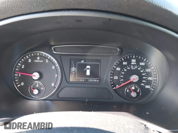2016 Kia Sorento LX with VIN 5XYPG4A32GG115679, listed as a IAAI auction lot 41634575 with 135,236 mi miles. Bid and sale history available at carsss.com. Image 7.
