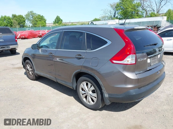 2012 Honda CR-V EX-L with VIN 5J6RM4H73CL012564, listed as a IAAI auction lot 42156438 with 165,346 mi miles and . Bid and sale history available at DreamBid. Image 3.