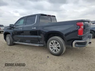 2023 Chevrolet Silverado 1500 LTZ with VIN 3GCUDGE87PG265517, listed as a Copart auction lot 47060915 with 26,075 mi miles and Salvage Title. Bid and sale history available at carsss.com. Image 2.