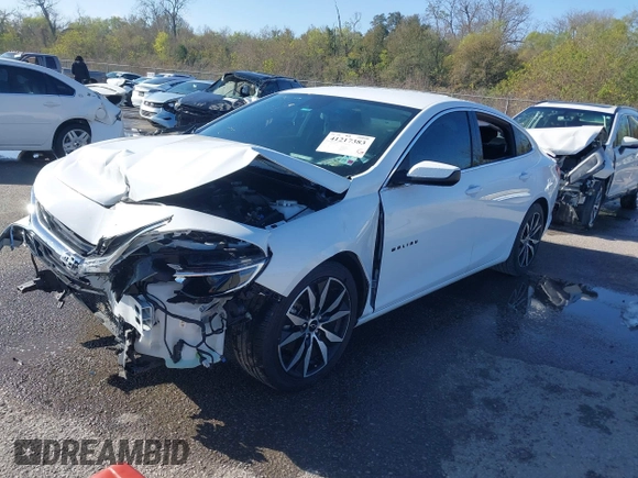 2023 Chevrolet Malibu RS with VIN 1G1ZG5ST1PF251147, listed as a IAAI auction lot 41217383 with 36,281 mi miles and . Bid and sale history available at DreamBid. Image 17.