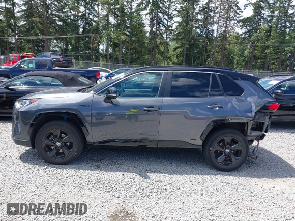 2021 Toyota RAV4 Hybrid XSE with VIN 4T3E6RFV2MU029187, listed as a IAAI auction lot 42620387 with 78,919 mi miles and . Bid and sale history available at DreamBid. Image 15.