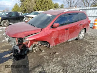 2018 Nissan Pathfinder S with VIN 5N1DR2MM8JC625192, listed as a Copart auction lot 43009315 with 110,074 mi miles and Salvage Title. Bid and sale history available at DreamBid. Image 1.