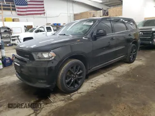 2019 Dodge Durango GT Plus with VIN 1C4RDJDG8KC827755, listed as a Copart auction lot 88059885 with 136,048 mi miles and Non repairable. Bid and sale history available at DreamBid. Image 1.