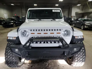 2021 Jeep Wrangler Unlimited Sahara High Altitude with VIN 1C4HJXEN4MW866249, listed as a Copart auction lot 86836674 with 15,858 mi miles and Salvage title. Bid and sale history available at DreamBid. Image 5.
