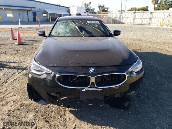 2024 BMW 2 Series 230i with VIN 3MW23CM06R8D85317, listed as a Copart auction lot 79856324 with 16,436 mi miles and Salvage Title. Bid and sale history available at carsss.com. Image 5.