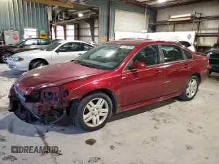 2011 Chevrolet Impala LT Fleet with VIN 2G1WG5EK0B1287661, listed as a Copart auction lot 61259705 with 123,729 mi miles and Salvage title. Bid and sale history available at DreamBid. Image 1.