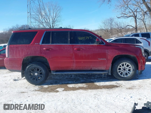 2015 GMC Yukon SLE with VIN 1GKS2AKC2FR514005, listed as a IAAI auction lot 41292783 with 129,413 mi miles. Bid and sale history available at carsss.com. Image 13.