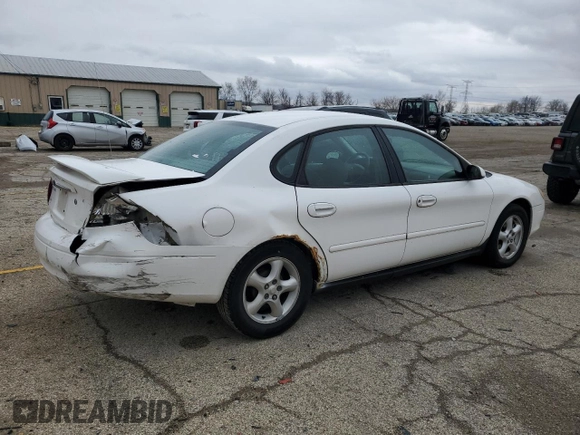 2003 Ford Taurus SES Standard with VIN 1FAFP55U23A123933, listed as a Copart auction lot 50587905 with 191,507 mi miles and Salvage Title. Bid and sale history available at carsss.com. Image 3.