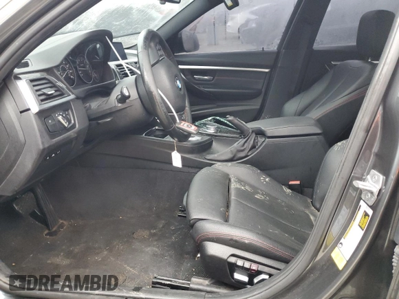 2018 BMW 3 Series 330i with VIN WBA8B9G50JNU99595, listed as a Copart auction lot 44597805 with Not provided miles and Salvage title. Bid and sale history available at DreamBid. Image 7.