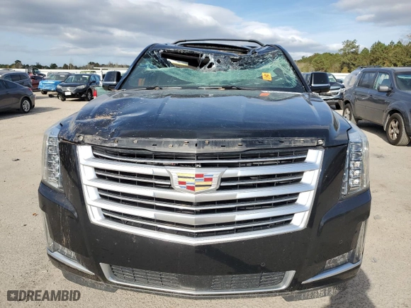 2019 Cadillac Escalade Platinum with VIN 1GYS3DKJ9KR130784, listed as a Copart auction lot 78013814 with 109,229 mi miles and Salvage Title. Bid and sale history available at carsss.com. Image 5.