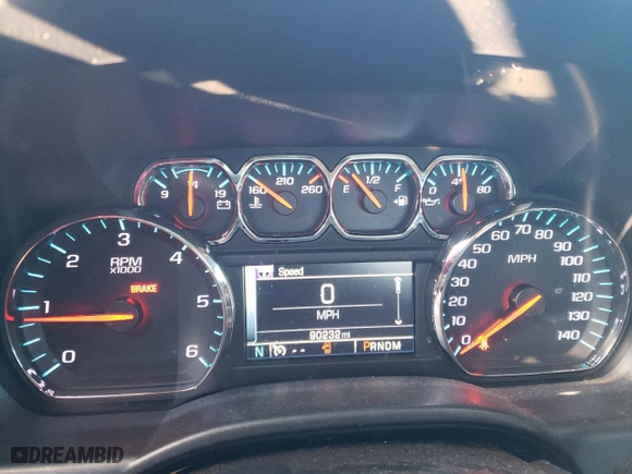 2015 Chevrolet Silverado 1500 LT with VIN 1GCVKREHXFZ198612, listed as a Copart auction lot 88309025 with 90,232 mi miles and Clean Title. Bid and sale history available at carsss.com. Image 9.