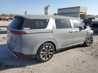 2024 Kia Carnival EX with VIN KNDNC5H37R6431082, listed as a Copart auction lot 73242024 with 3,092 mi miles and Salvage Title. Bid and sale history available at carsss.com. Image 3.