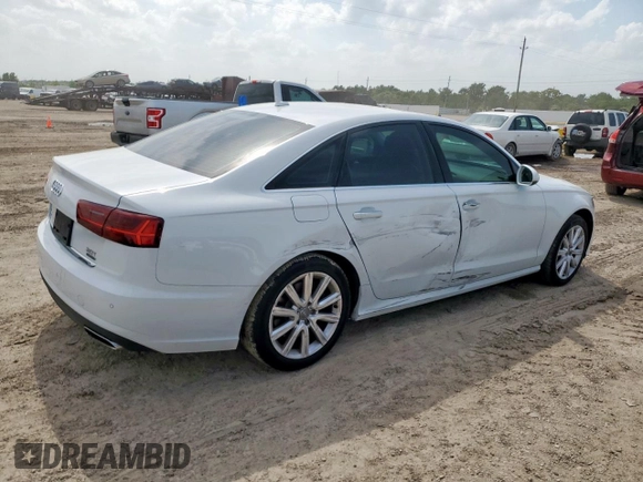 2016 Audi A6 Premium Plus with VIN WAUGFAFC9GN027566, listed as a Copart auction lot 64305925 with 74,445 mi miles and Salvage title. Bid and sale history available at DreamBid. Image 3.