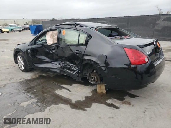 2005 Nissan Maxima 3.5 SL with VIN 1N4BA41E35C844505, listed as a Copart auction lot 45863375 with 0 mi miles and Non Repairable. Bid and sale history available at carsss.com. Image 2.