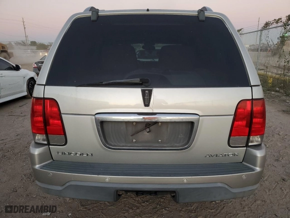 2005 Lincoln Aviator with VIN 5LMEU68H65ZJ08528, listed as a Copart auction lot 81749564 with 187,168 mi miles and Salvage Title. Bid and sale history available at carsss.com. Image 6.